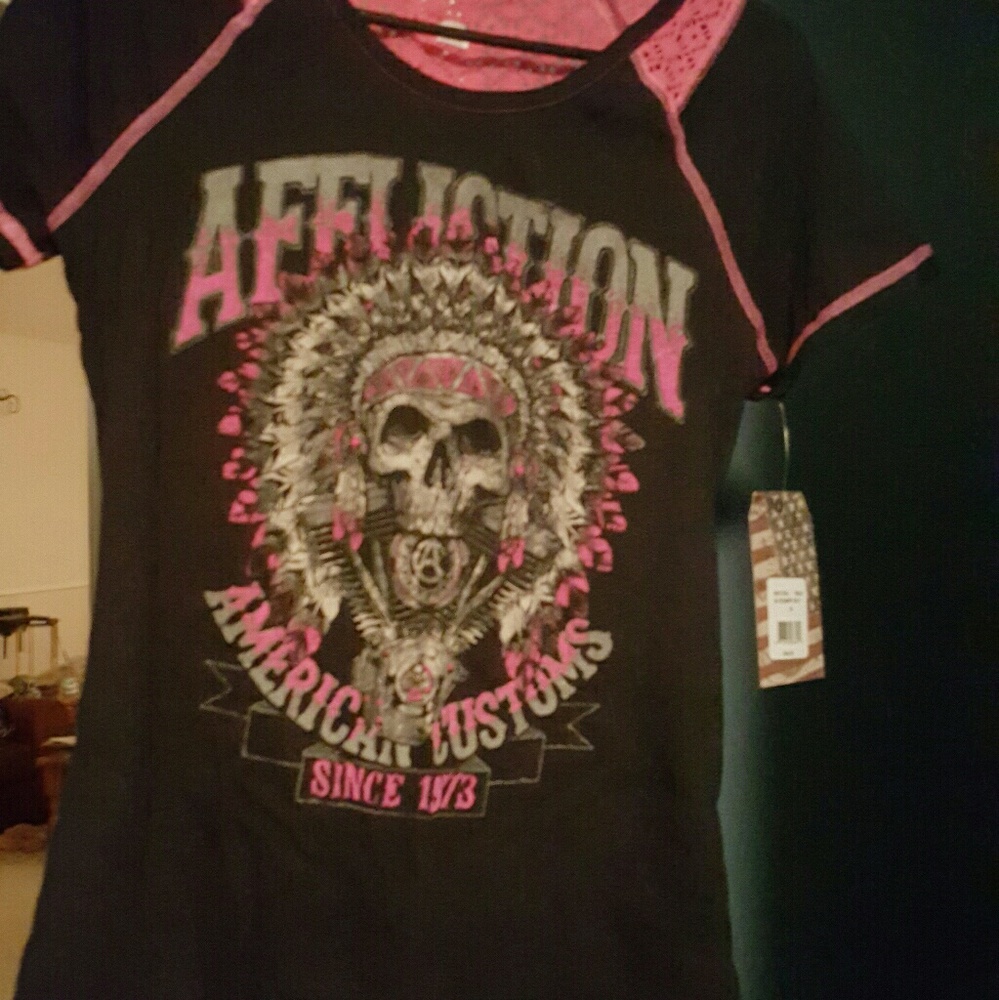 Brand new affliction shirt