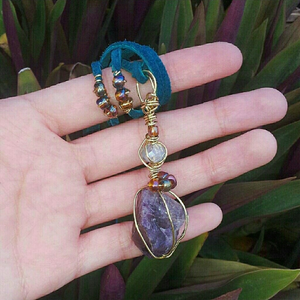 SOLD • Amethyst Necklace