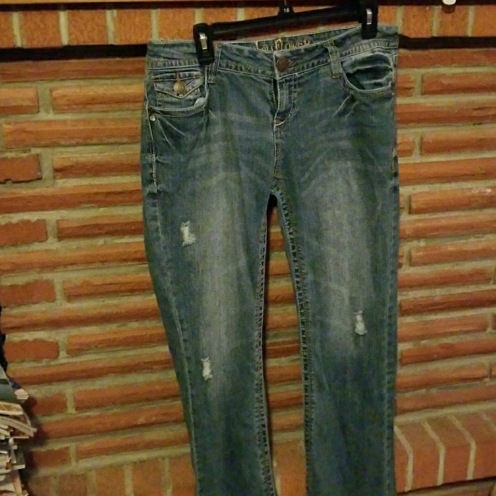 Wallflower denim jeans size 13.