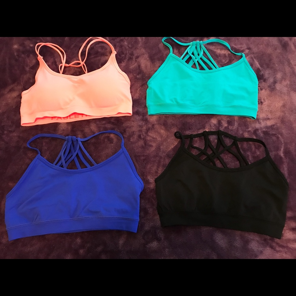 Lot Of Fabletics Strappy Sports Bras Small-NWOT