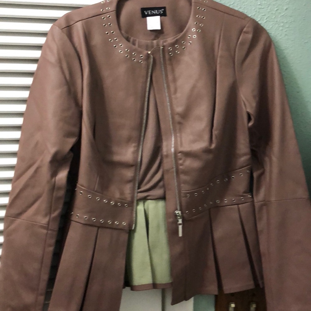 Leatherette jacket