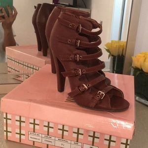 Strappy Ankle Booties