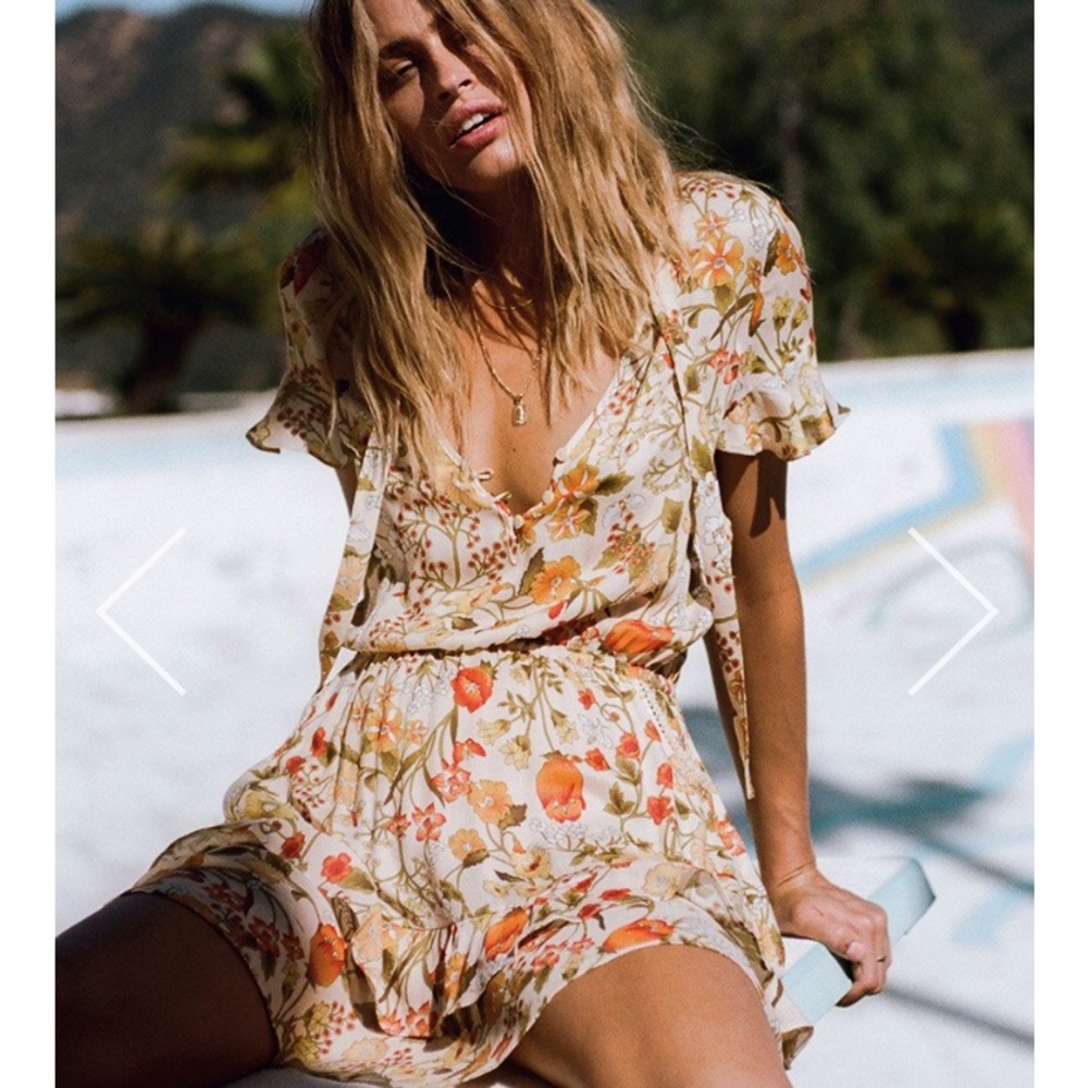 Sayulita Mini Frill Dress 💛🌼✨
