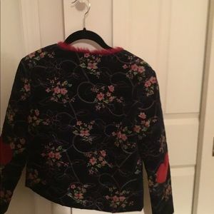 Cynthia Rowley velvet jacket