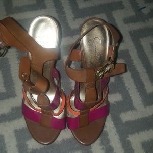 Jessica Simpson platform heels