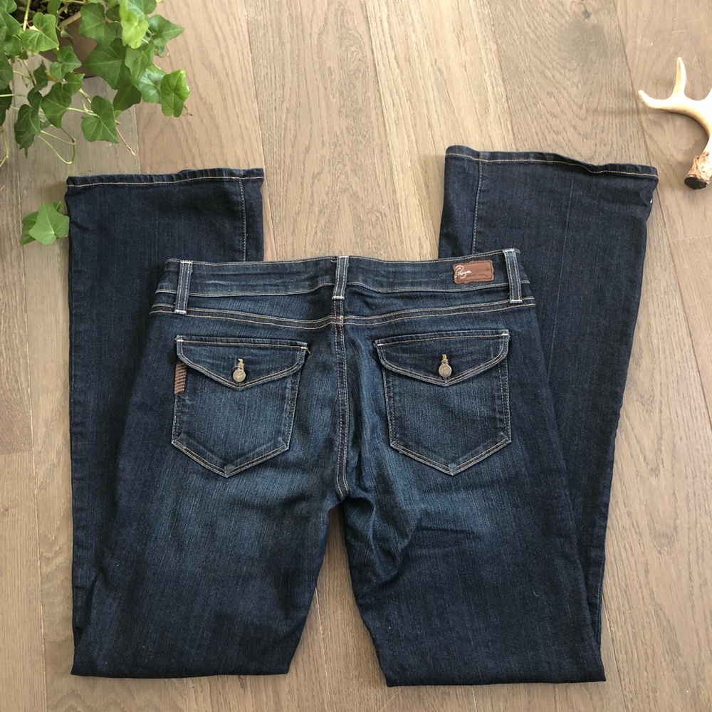 Like New Paige Flap Pocket bootcut Jeans - size 29