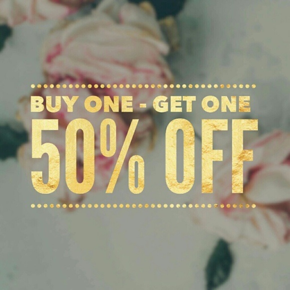 🍾🎉 BUY ONE GET ONE 50% OFF 🎉🍾