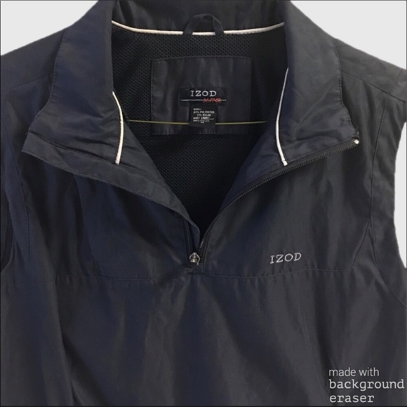 IZOD XFG 1/4 Zip Golf Vest - Picture 3 of 5