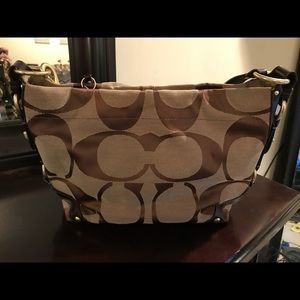 Coach signature purse