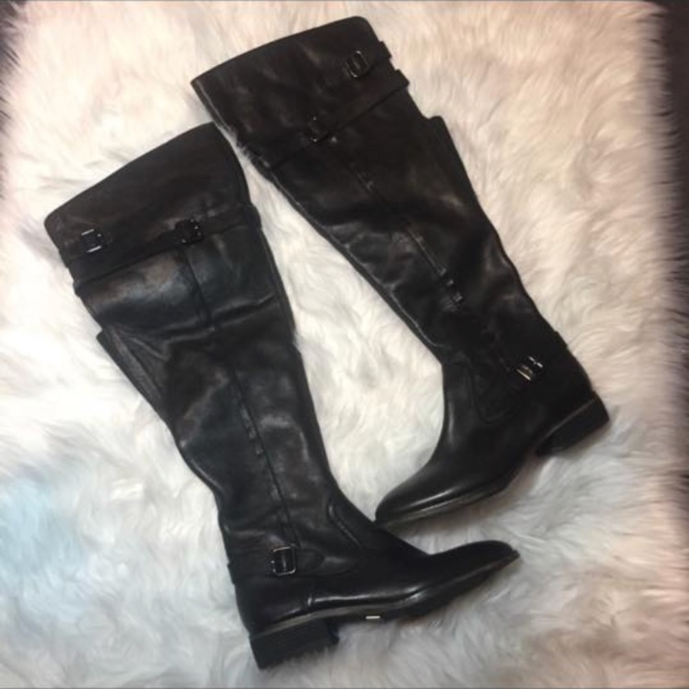 LOFT Over the Knee Black Boots