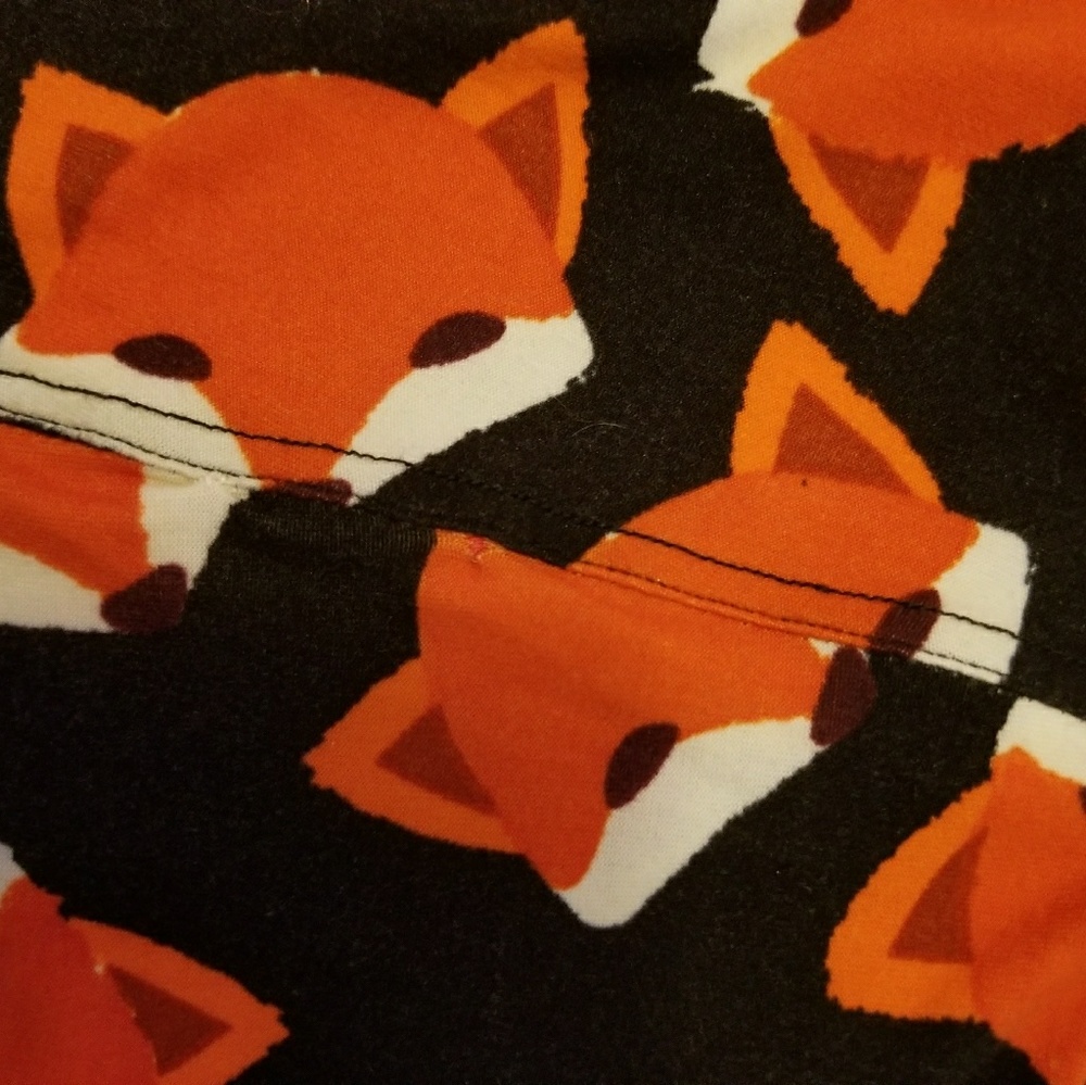 Lularoe fox leggings os