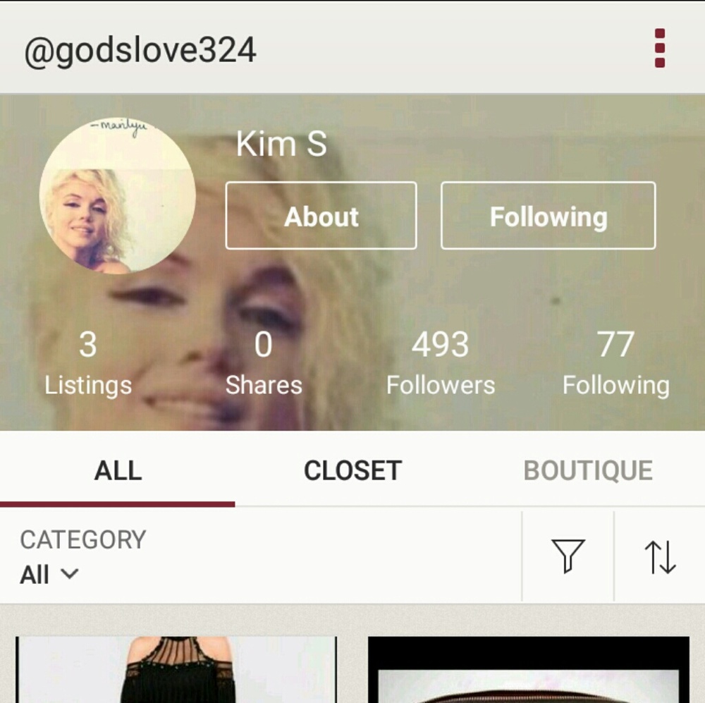 Hey!Guys...my BFF @godslove324. Is new to Poshmark