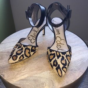 Sam Edelman Leopard Print Heel