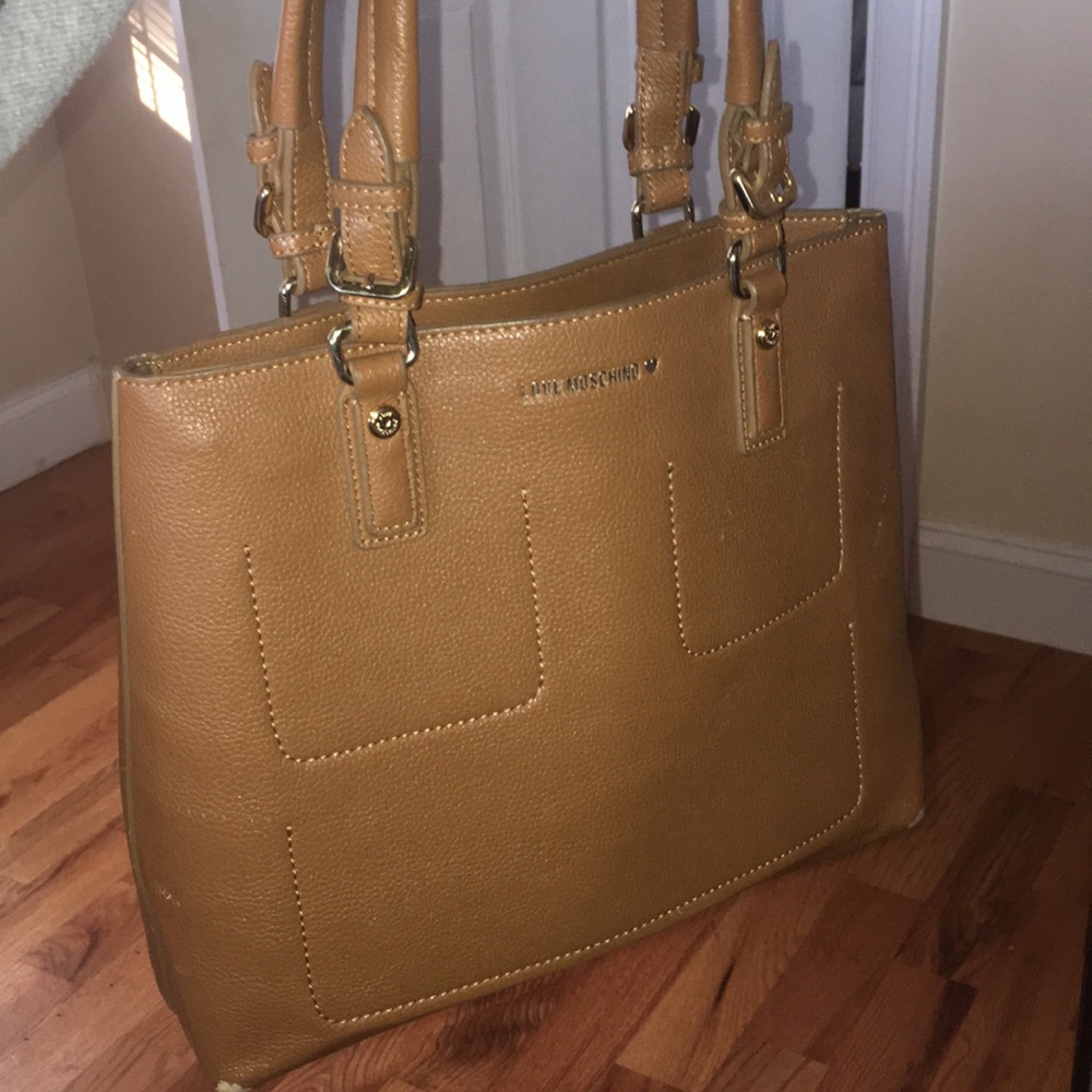Love Moschino Medium brown tote