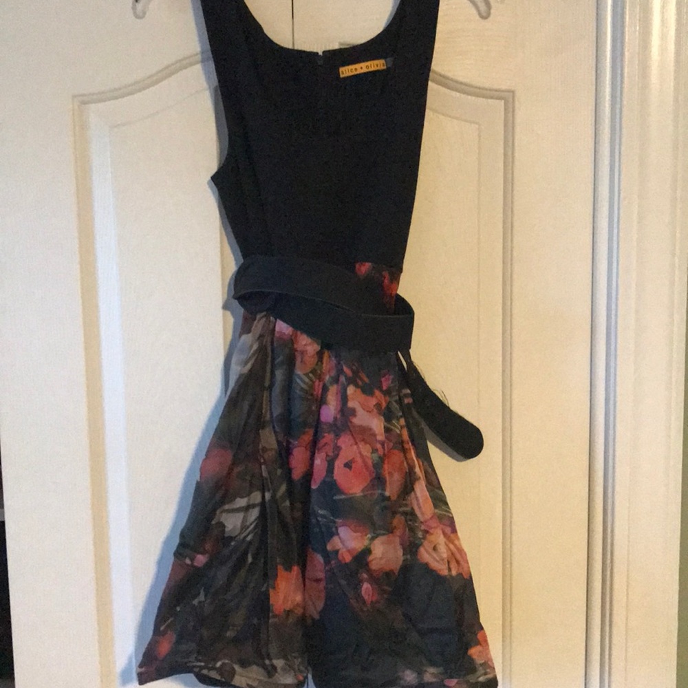 Alice and Olivia holiday dress