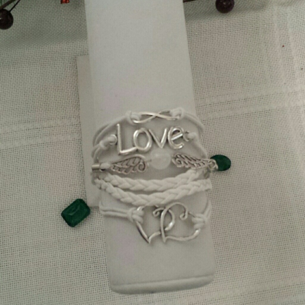 Love Wrap Bracelet sz adjustable