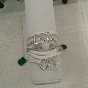 Love Wrap Bracelet sz adjustable