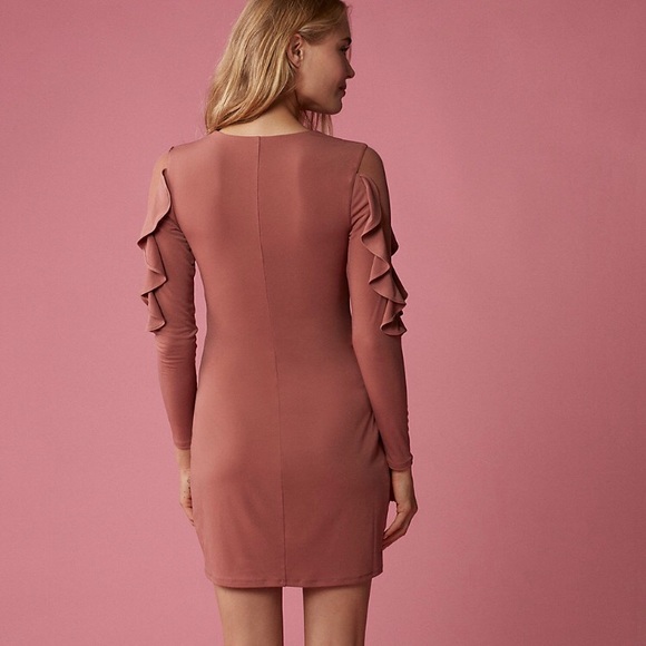 NWT•Express•Mini Sheath Dress - Picture 3 of 5