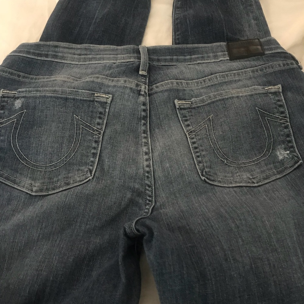 True religion, Halle mid rise super skinny jeans