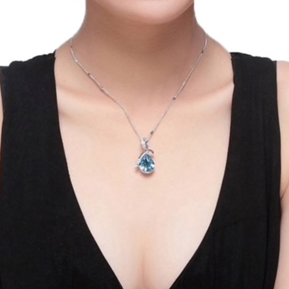 💢last one 💢princess ice pendant necklace - Picture 2 of 2