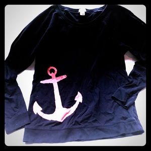 Super soft J Crew slouchy tee size, Medium