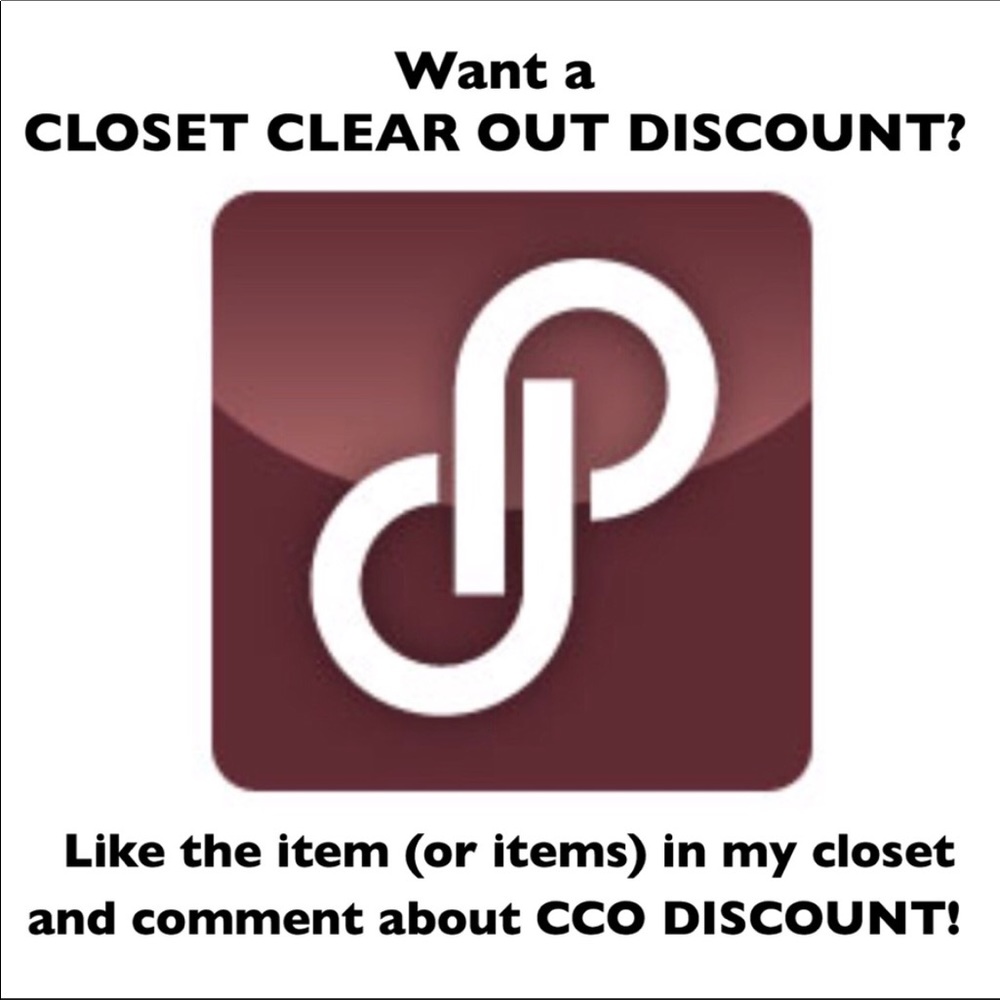 Want a Closet Clear Out Discount???
