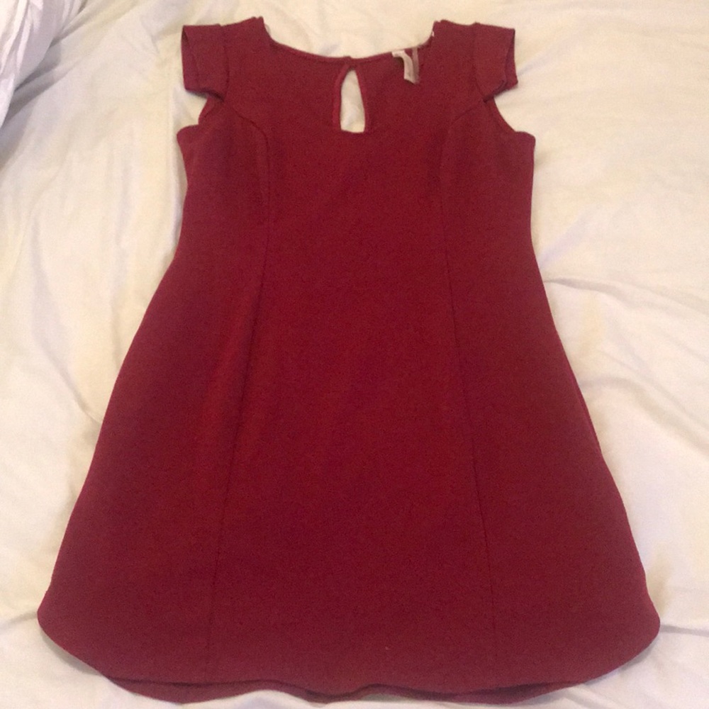 Large Red Lovely Day Dress