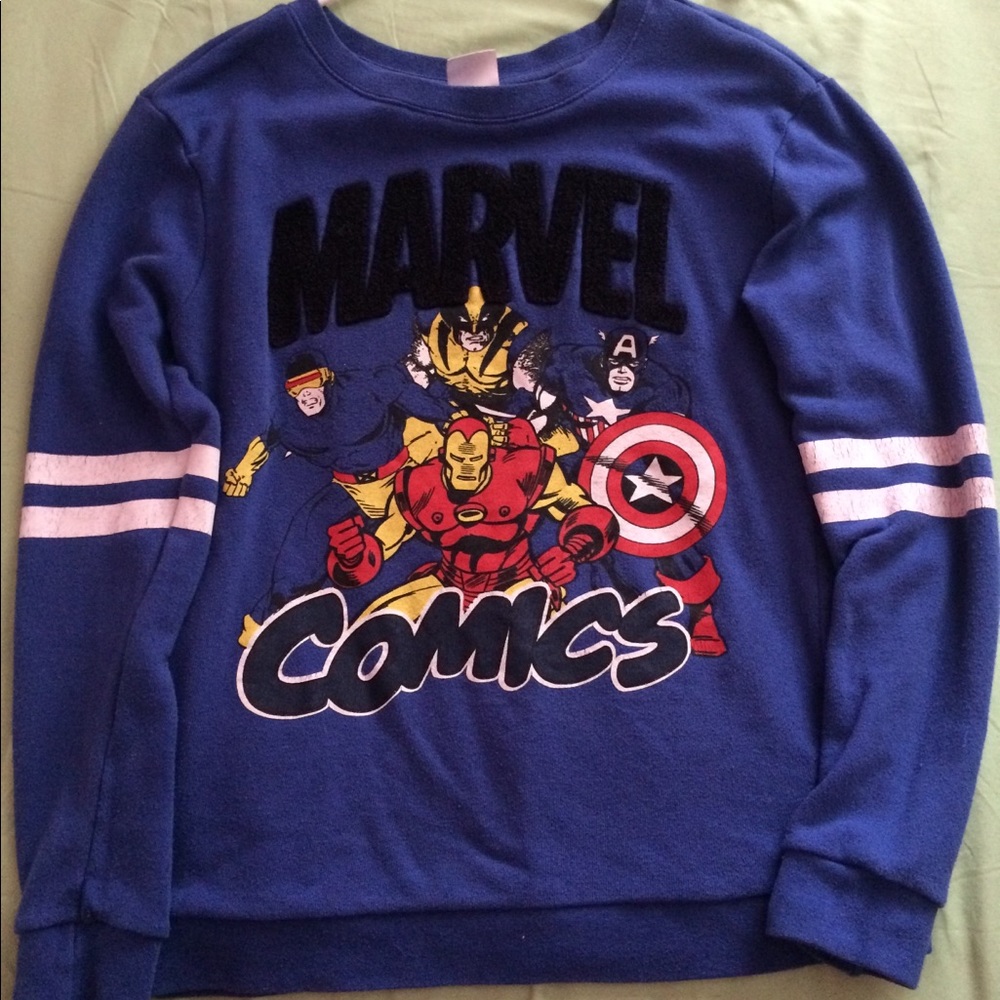 Marvel graphic sweater