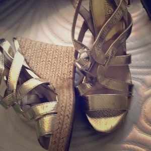 Michael Kors 3 inch wedges