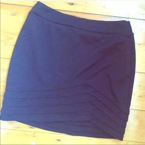 Silence and Noise black mini skirt