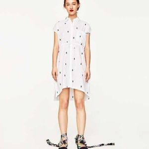 Zara Pineapple Slip Dress ( XL)