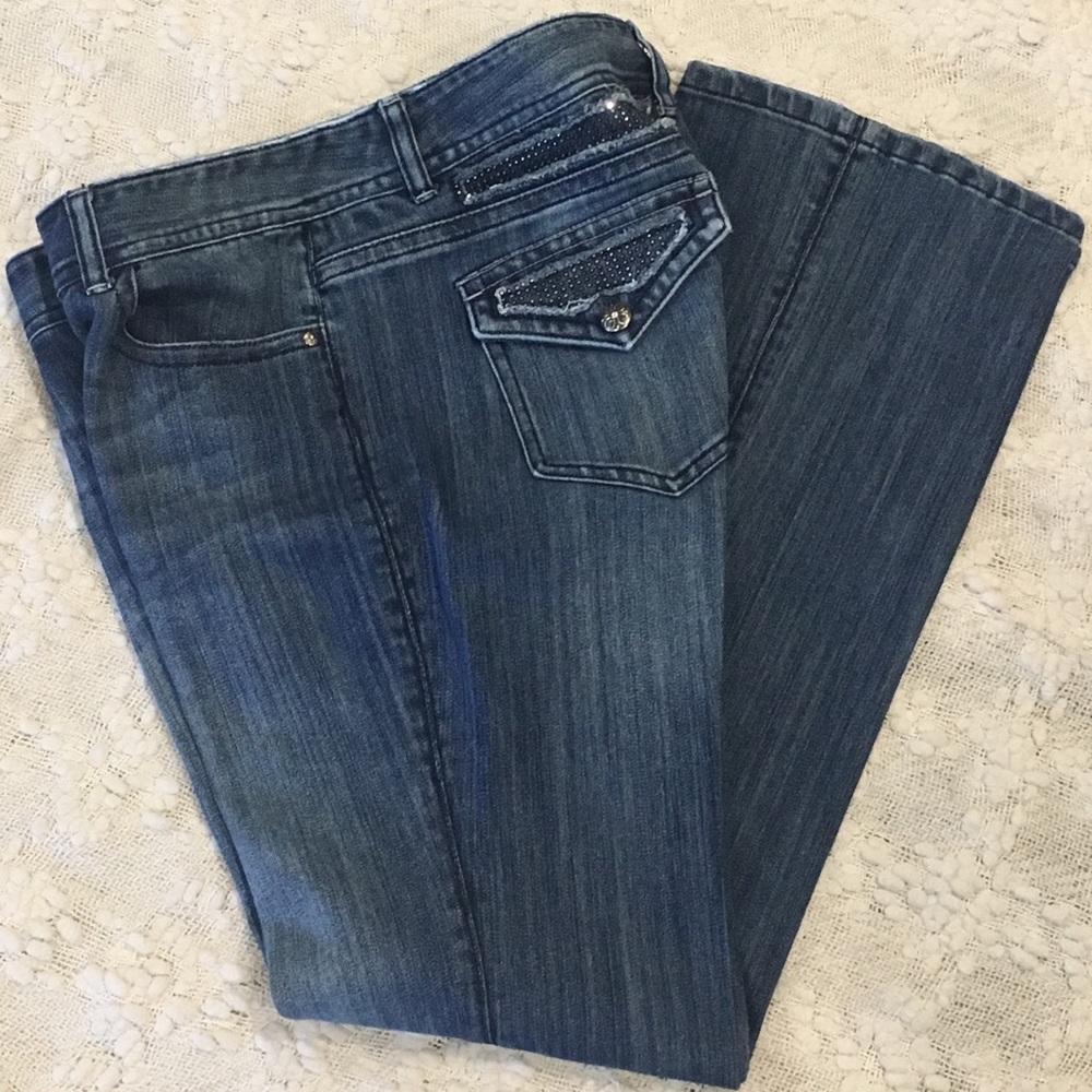 INC Jeans. Reg. Fit Bootcut