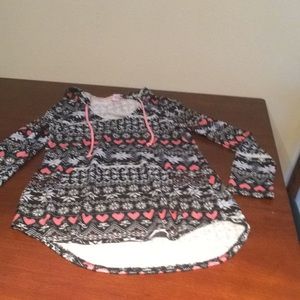 NWOT hooded top