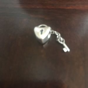 Authentic Pandora Key to my heart Charm