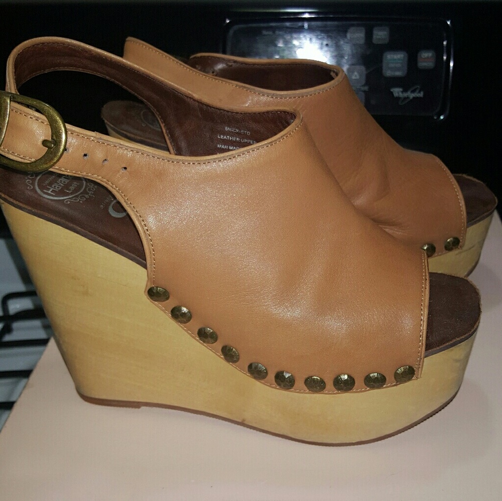 Jeffrey Campbell  "SNICK" platforms,  size 8