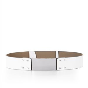 BCBG Collar Stud Plated Waist Belt