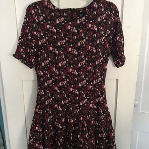 H&M Floral Mini Dress Size 6