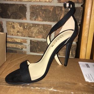 Open Toe Ankle Strap High Heel