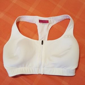 White 32DD Under Armour sports bra