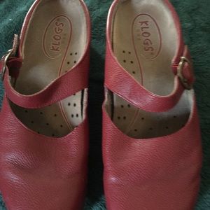 Red Klogs Clogs size 10