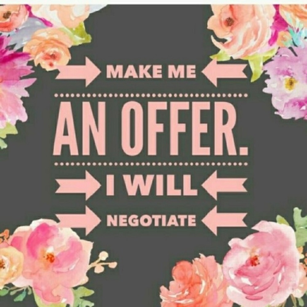 I love offers! 💕💕