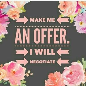 I love offers! 💕💕