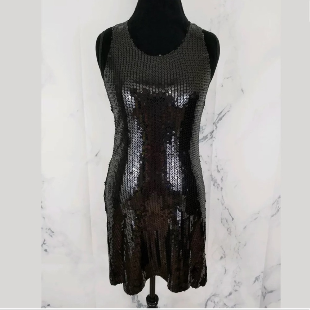 Twenty One Size 1 Black Sequin cocktail dress