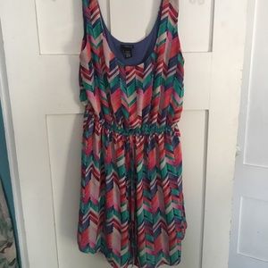 Rue 21 Colorful Striped Dress