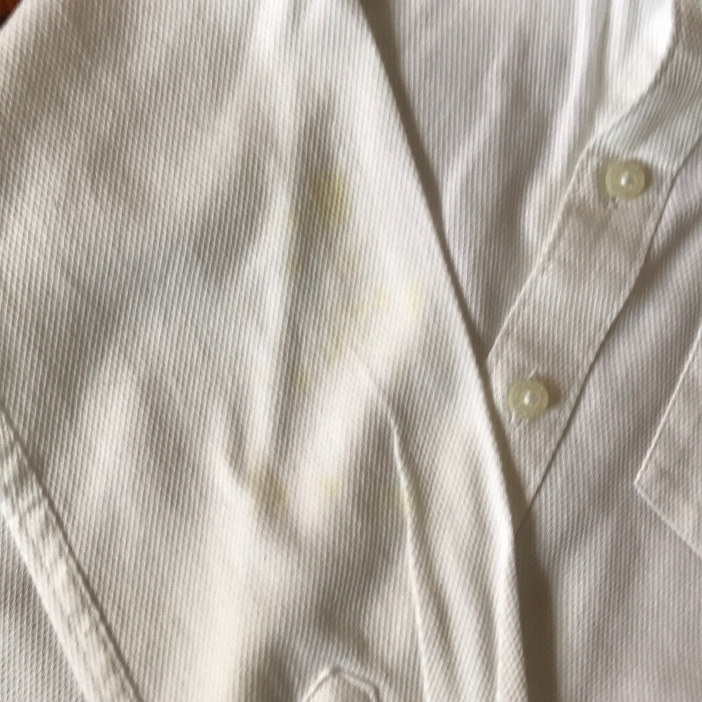 Janie & Jack boys white button down shirt - Picture 3 of 4
