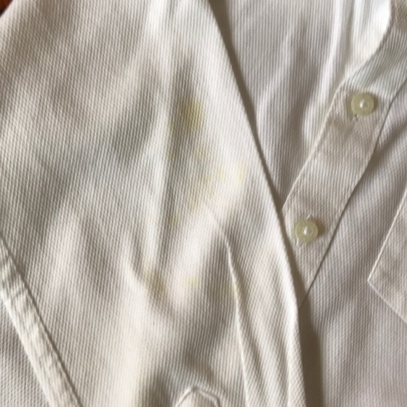 Janie & Jack boys white button down shirt - Picture 3 of 4