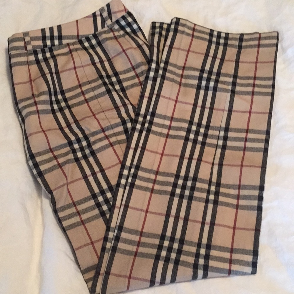 BurberryS Vintage Check dress pants
