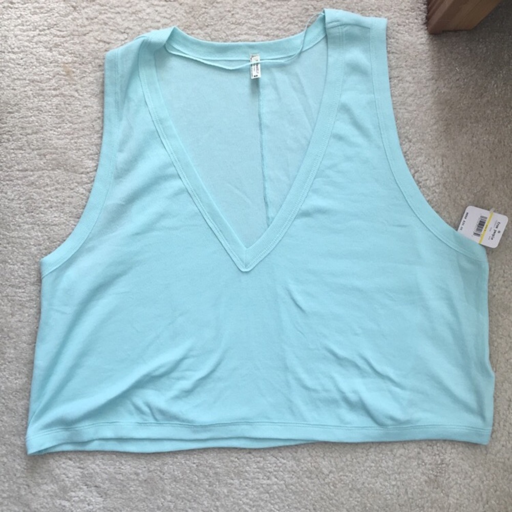 NWT Free People Flowy Crop Top