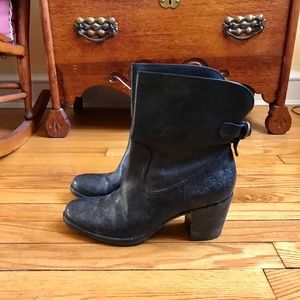 FRYE Buckle Back Bootie