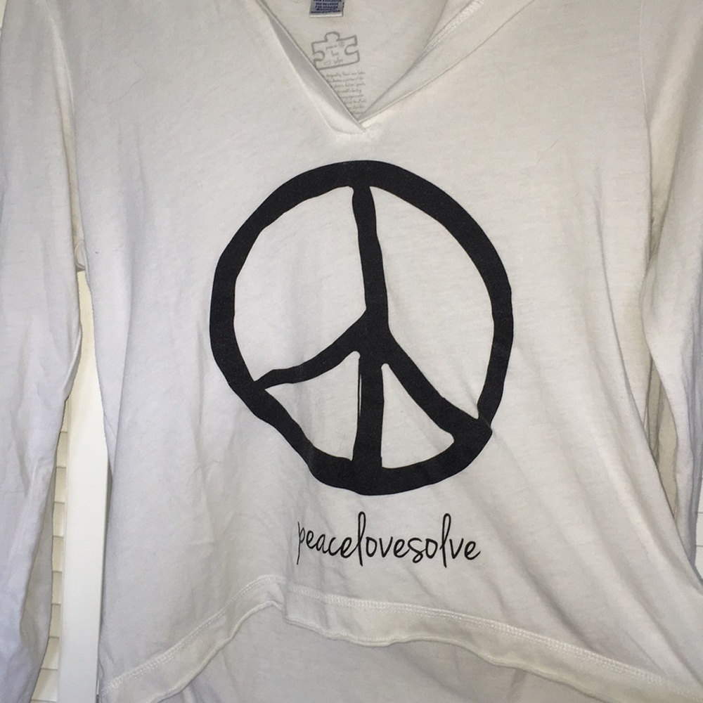 PEACELOVESOLVE mini sweater